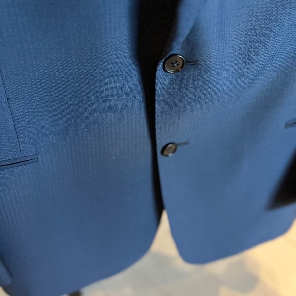 Armani Collezioni Giorgio 2 pc suit Navy Blue - Picture 1 of 7